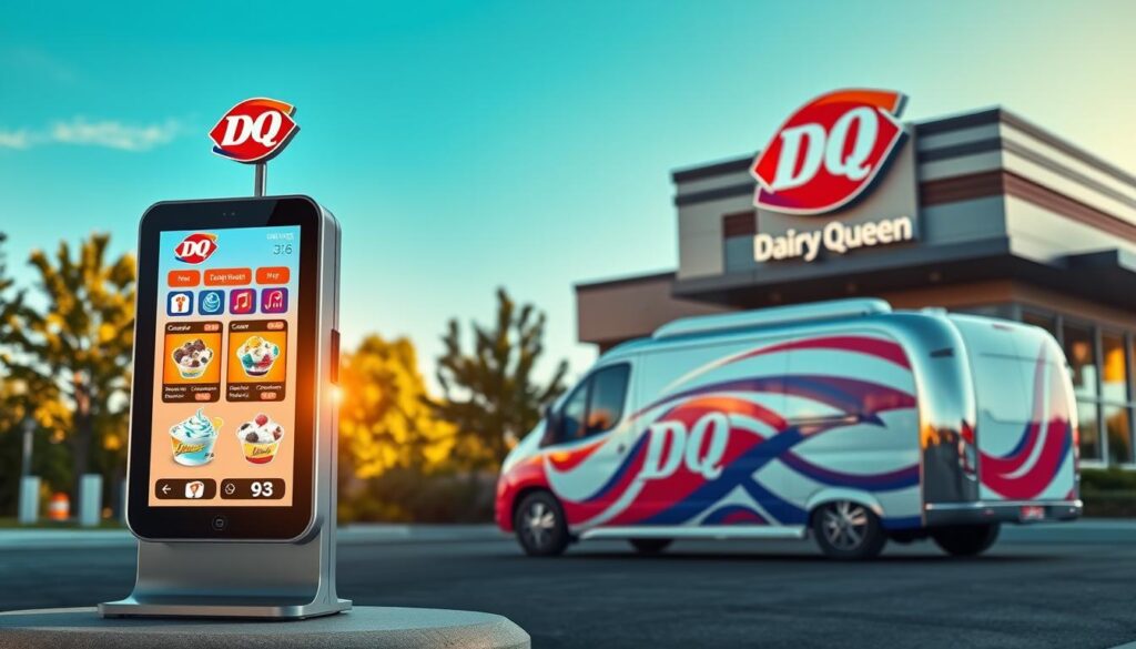 Dairy Queen Blizzard Mobile Ordering