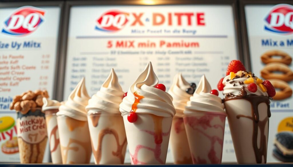 Dairy Queen Mix and Match Menu Options