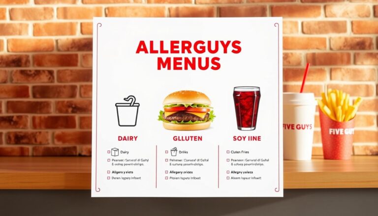 Five Guys Allergen Menu