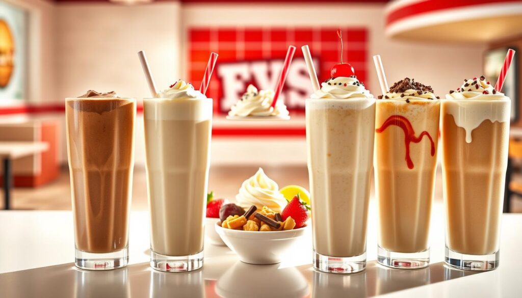 Five Guys Milkshake Favorites