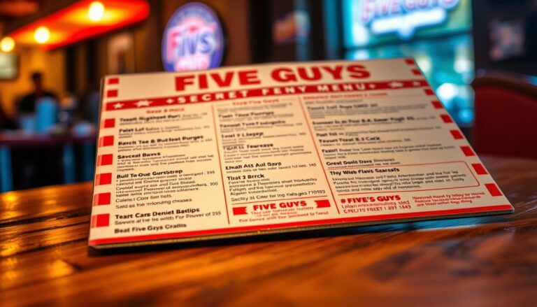 Five Guys Secret Menu