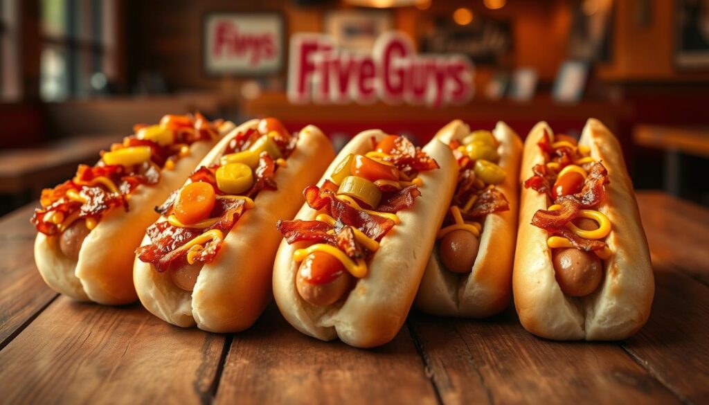 Five Guys Secret Menu Hot Dogs
