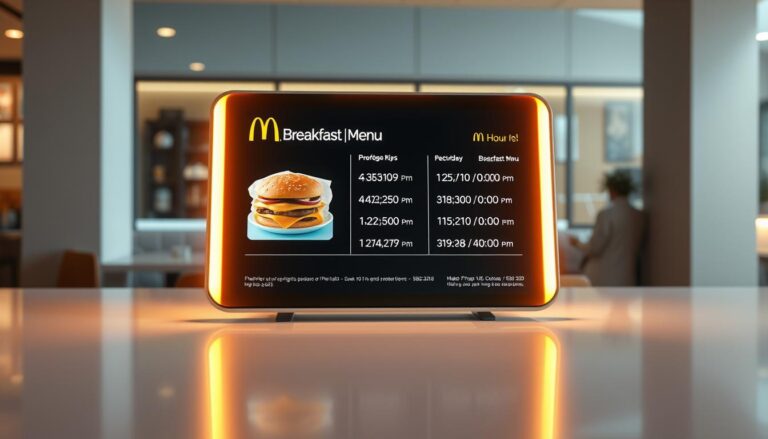 McDonald's Breakfast Menu Hours