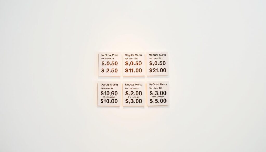 McDonald's Dollar Menu Price Comparison