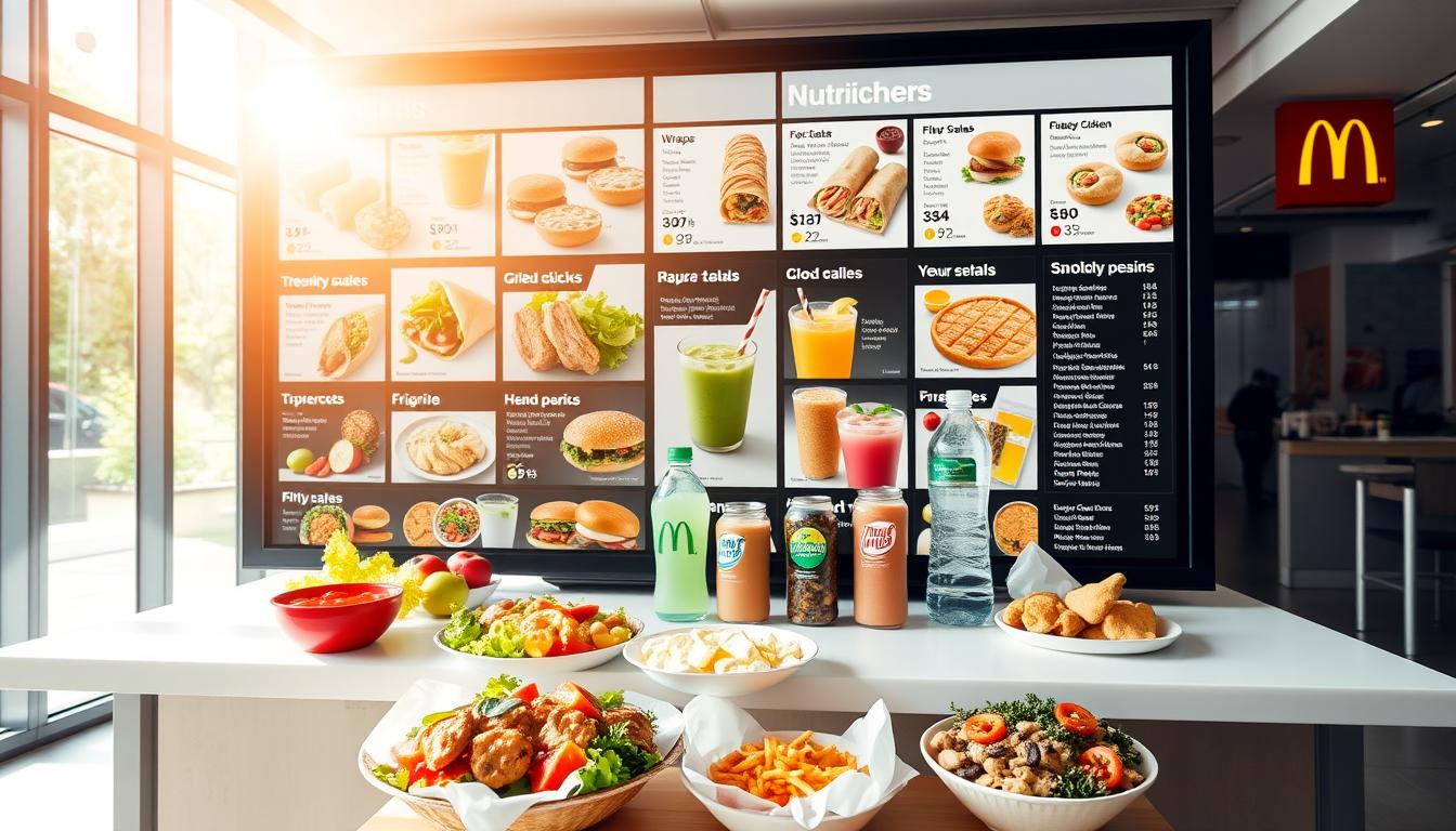 McDonald's Nutrition Menu