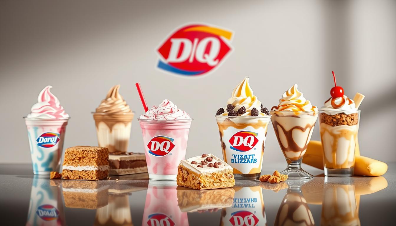dairy queen dessert menu