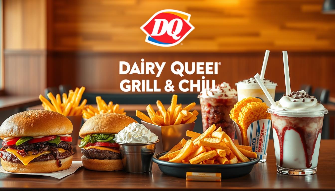 dairy queen grill &amp;amp;amp; chill menu
