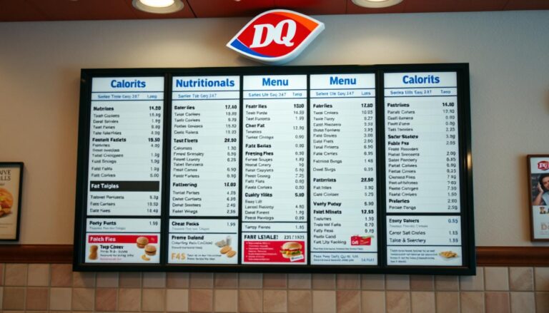 dairy queen menu nutrition