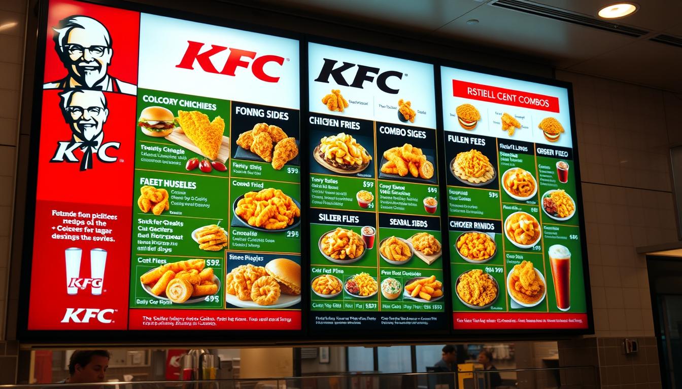 KFC Menu