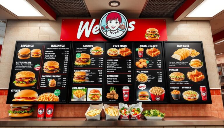 wendy's menu